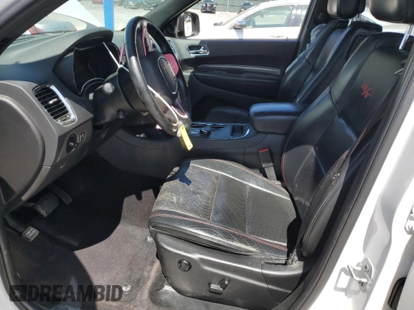 2017 Dodge Durango R/T with VIN 1C4SDHCT3HC610941, listed as a Copart auction lot 52391455 with 172,467 mi miles and Salvage Title. Bid and sale history available at carsss.com. Image 7.