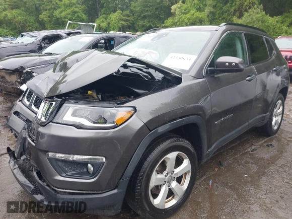 2018 Jeep Compass Latitude with VIN 3C4NJDBB5JT337129, listed as a IAAI auction lot 42330631 with 126,827 mi miles and . Bid and sale history available at DreamBid. Image 16.