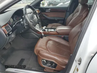 2013 Audi A8 3.0L with VIN WAURGAFD2DN019125, listed as a Copart auction lot 60959515 with 76,585 mi miles and Salvage title. Bid and sale history available at DreamBid. Image 7.