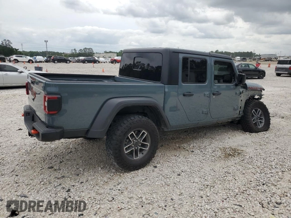 2024 Jeep Gladiator Mojave X с VIN 1C6JJTEGXRL115913, выставлен на аукционе Copart как лот 54733725 с пробегом 14 432 миль миль и Списание • Salvage title. История ставок и продаж доступна на DreamBid. Изображение 3.