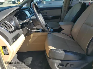 2015 Kia Sedona SX-L with VIN KNDME5C16F6034552, listed as a Copart auction lot 45478085 with 150,158 mi miles and Salvage Title. Bid and sale history available at DreamBid. Image 7.