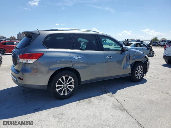 2015 Nissan Pathfinder Platinum with VIN 5N1AR2MM3FC669997, listed as a Copart auction lot 50567155 with 122,107 mi miles and Salvage Title. Bid and sale history available at carsss.com. Image 3.