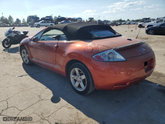 2008 Mitsubishi Eclipse GS with VIN 4A3AL25F98E039380, listed as a Copart auction lot 70479844 with 140,317 mi miles and Salvage Title. Bid and sale history available at carsss.com. Image 2.