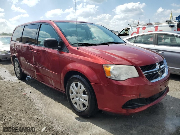 2014 Dodge Grand Caravan SE with VIN 2C4RDGBG2ER138117, listed as a Copart auction lot 63983033 with 185,482 mi miles and Salvage Title. Bid and sale history available at carsss.com. Image 4.