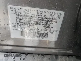 2024 Nissan Kicks S with VIN 3N1CP5BV7RL566559, listed as a Copart auction lot 48710485 with 5,903 mi miles and Salvage Title. Bid and sale history available at carsss.com. Image 15.