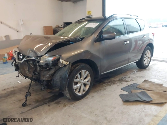 2011 Nissan Murano SL with VIN JN8AZ1MW1BW179880, listed as a IAAI auction lot 41617643 with 153,567 mi miles. Bid and sale history available at carsss.com. Image 18.