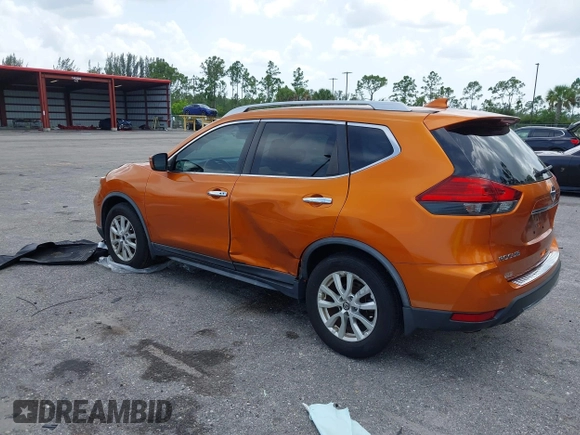 2017 Nissan Rogue SL with VIN JN8AT2MT7HW395481, listed as a IAAI auction lot 42451406 with 57,110 mi miles and . Bid and sale history available at DreamBid. Image 3.