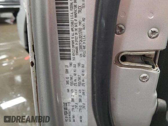 2018 Ram 1500 Express z VIN 1C6RR7FGXJS215702, wystawiony jako Copart lot #51058425 z przebiegiem 183 199 mil mil oraz Szkoda całkowita • Salvage title. Historia ofert i sprzedaży dostępna na DreamBid. Obrazek 14.