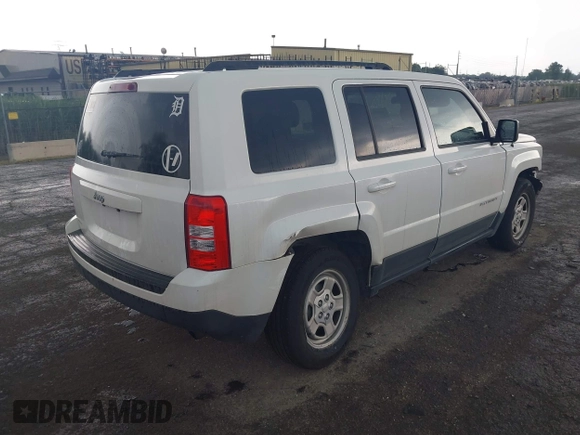 2013 Jeep Patriot Sport with VIN 1C4NJPBA8DD115719, listed as a IAAI auction lot 42591934 with 196,844 mi miles and . Bid and sale history available at DreamBid. Image 4.