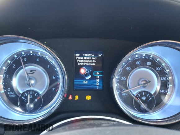 2012 Chrysler 300 S with VIN 2C3CCABG0CH115528, listed as a Copart auction lot 83642614 with 122,807 mi miles and Salvage Title. Bid and sale history available at carsss.com. Image 9.