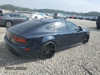 2016 Audi S7 with VIN WAUW2BFCXGN050058, listed as a Copart auction lot 73371514 with 65,771 mi miles and Salvage Title. Bid and sale history available at carsss.com. Image 3.