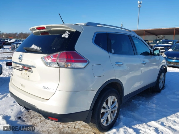 2016 Nissan Rogue S with VIN JN8AT2MV7GW145268, listed as a IAAI auction lot 41263367 with 80,838 mi miles. Bid and sale history available at carsss.com. Image 4.
