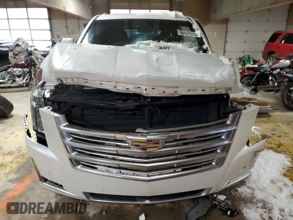 2017 Cadillac Escalade Platinum z VIN 1GYS4DKJ7HR387478, wystawiony jako Copart lot #88037515 z przebiegiem Nie podano mil oraz Szkoda całkowita • Salvage title. Historia ofert i sprzedaży dostępna na DreamBid. Obrazek 5.