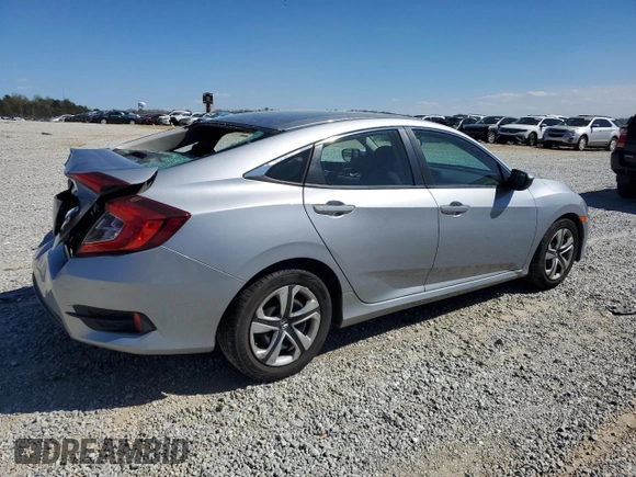 2018 Honda Civic Sedan LX with VIN 2HGFC2F52JH503169, listed as a Copart auction lot 50765445 with 78,042 mi miles and Salvage Title. Bid and sale history available at carsss.com. Image 3.