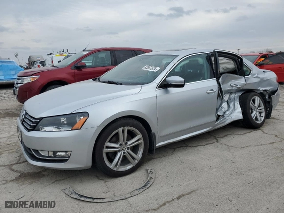 2015 Volkswagen Passat 1.8T Sport with VIN 1VWBT7A39FC081053, listed as a Copart auction lot 83367634 with 131,805 mi miles and Salvage Title. Bid and sale history available at carsss.com. Image 1.