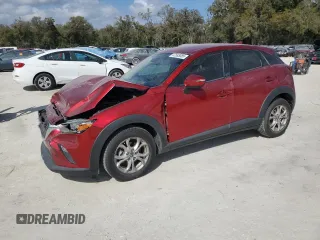 2019 Mazda CX-3 Sport with VIN JM1DKDB77K1454546, listed as a Copart auction lot 47583085 with 87,547 mi miles and Salvage Title. Bid and sale history available at carsss.com. Image 1.
