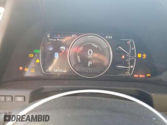 2021 Lexus ES with VIN 58ACA1C15MU012068, listed as a Copart auction lot 78684994 with 68,935 mi miles and Salvage Title. Bid and sale history available at carsss.com. Image 9.