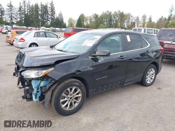 2021 Chevrolet Equinox LT with VIN 2GNAXTEV8M6101278, listed as a IAAI auction lot 40582629 with 64,698 mi miles and . Bid and sale history available at DreamBid. Image 2.