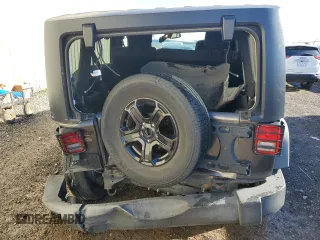 2016 Jeep Wrangler Unlimited Sport with VIN 1C4BJWDG4GL210206, listed as a Copart auction lot 80988164 with 101,544 mi miles and Salvage Title. Bid and sale history available at DreamBid. Image 6.