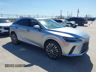 2024 Lexus RX with VIN 2T2BAMBA5RC029138, listed as a IAAI auction lot 41709254 with 22,576 mi miles. Bid and sale history available at carsss.com. Image 1.