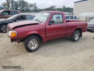 1996 Ford Ranger XL with VIN 1FTCR10U4TUA19112, listed as a Copart auction lot 73013844 with 152,328 mi miles and Salvage Title. Bid and sale history available at carsss.com. Image 1.
