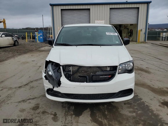 2015 Dodge Grand Caravan American Value Pkg with VIN 2C4RDGBG5FR518974, listed as a Copart auction lot 51077485 with 97,492 mi miles and Salvage Title. Bid and sale history available at carsss.com. Image 5.