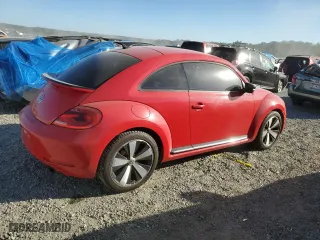 2012 Volkswagen Beetle 2.0T Turbo PZEV with VIN 3VWVA7AT5CM609295, listed as a Copart auction lot 75624374 with 55,287 mi miles and Non Repairable. Bid and sale history available at carsss.com. Image 3.
