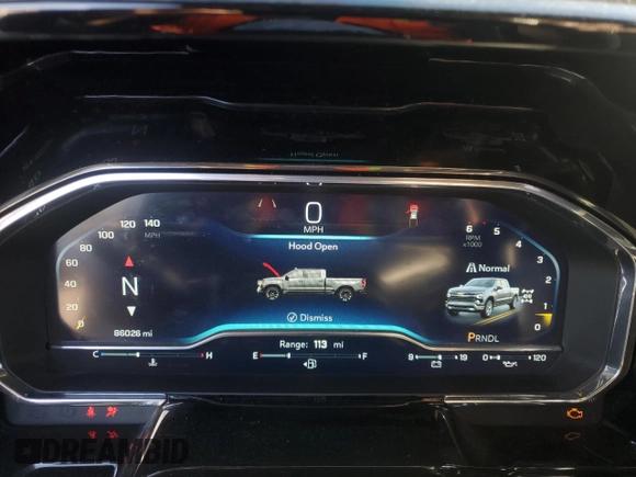 2022 Chevrolet Silverado 1500 LT with VIN 1GCPDDEK2NZ570086, listed as a Copart auction lot 82331784 with 86,026 mi miles and Salvage Title. Bid and sale history available at DreamBid. Image 9.