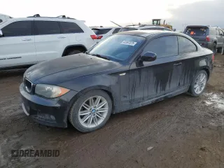 2010 BMW 1 Series 128i with VIN WBAUP9C56AVF46220, listed as a Copart auction lot 42597075 with 186,212 mi miles and Clean Title. Bid and sale history available at carsss.com. Image 1.