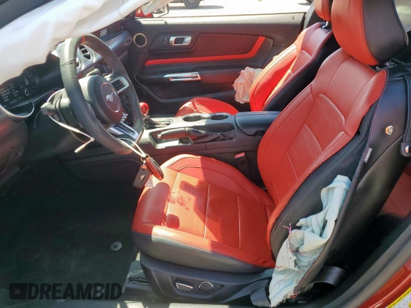 2019 Ford Mustang GT with VIN 1FA6P8CF4K5161211, listed as a Copart auction lot 53487895 with 46,877 mi miles and Salvage Title. Bid and sale history available at carsss.com. Image 7.