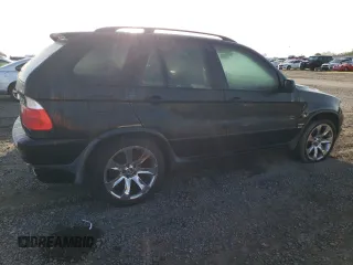 2005 BMW X5 4.8is with VIN 5UXFA935X5LE83006, listed as a Copart auction lot 49554885 with 160,136 mi miles and Clean Title. Bid and sale history available at carsss.com. Image 3.