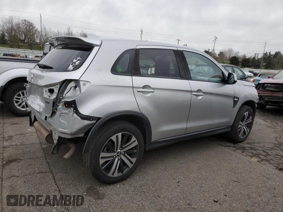 2020 Mitsubishi Outlander Sport ES 2.0 with VIN JA4AR3AU8LU010425, listed as a Copart auction lot 84102474 with 71,857 mi miles and Salvage Title. Bid and sale history available at carsss.com. Image 3.