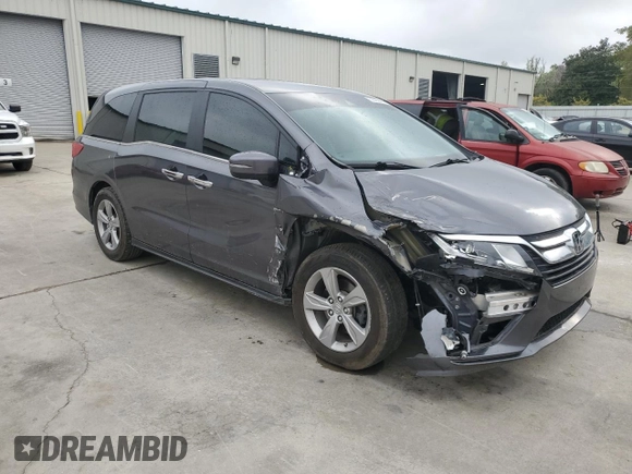 2020 Honda Odyssey EX-L z VIN 5FNRL6H78LB021123, wystawiony jako Copart lot #50925605 z przebiegiem 57 891 mil mil oraz Szkoda całkowita • Salvage title. Historia ofert i sprzedaży dostępna na DreamBid. Obrazek 4.