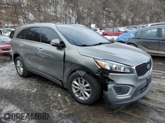 2018 Kia Sorento LX with VIN 5XYPGDA33JG415089, listed as a Copart auction lot 45523775 with 76,613 mi miles and Non Repairable. Bid and sale history available at carsss.com. Image 4.