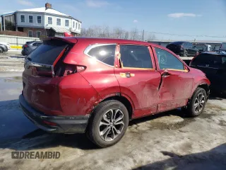 2020 Honda CR-V EX with VIN 2HKRW2H52LH617893, listed as a Copart auction lot 46120265 with 88,909 mi miles and Salvage Title. Bid and sale history available at DreamBid. Image 3.