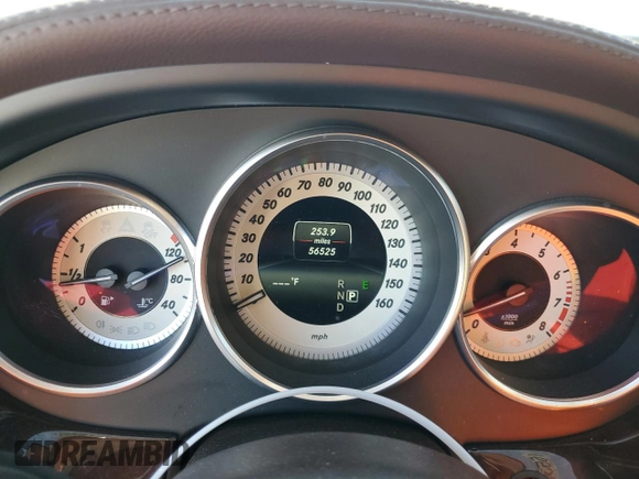 2015 Mercedes-Benz CLS 550 with VIN WDDLJ7DB0FA142341, listed as a Copart auction lot 55387945 with 56,525 mi miles and Salvage title. Bid and sale history available at DreamBid. Image 9.