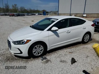 2017 Hyundai Elantra SE with VIN 5NPD74LF4HH136716, listed as a Copart auction lot 53873635 with 103,092 mi miles and Salvage Title. Bid and sale history available at DreamBid. Image 1.