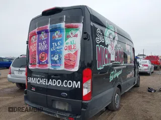 2023 Ford Transit Cargo with VIN 1FTBR3XG9PKA31930, listed as a IAAI auction lot 41397621 with 62,874 mi miles and . Bid and sale history available at DreamBid. Image 4.