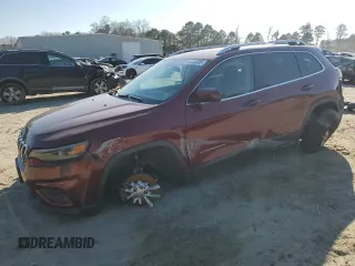 2019 Jeep Cherokee Latitude with VIN 1C4PJMCX3KD228341, listed as a Copart auction lot 46233915 with 87,801 mi miles and Salvage Title. Bid and sale history available at carsss.com. Image 1.