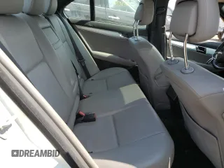 2008 Mercedes-Benz C 300 Sport with VIN WDDGF81X08F125067, listed as a Copart auction lot 61255975 with Not provided miles and Salvage title. Bid and sale history available at DreamBid. Image 10.