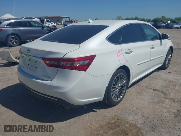 2016 Toyota Avalon Limited with VIN 4T1BK1EB7GU241409, listed as a IAAI auction lot 42013546 with 142,786 mi miles and . Bid and sale history available at carsss.com. Image 4.