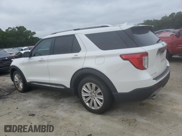 2021 Ford Explorer Limited with VIN 1FMSK7FH8MGA52252, listed as a Copart auction lot 52194755 with 59,484 mi miles and Salvage Title. Bid and sale history available at carsss.com. Image 2.