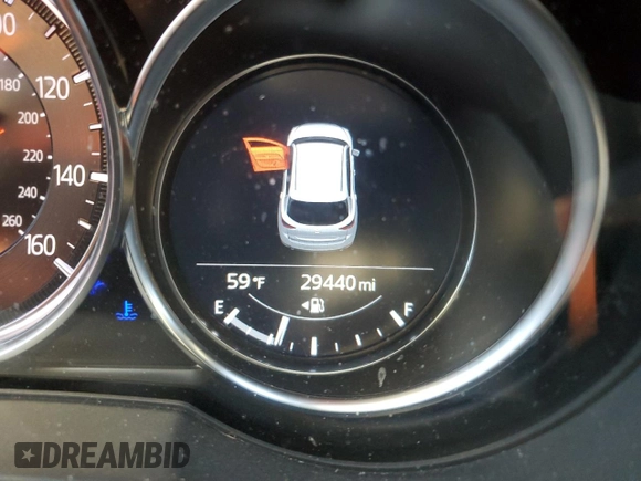 2024 Mazda CX-5 2.5 S Carbon Edition with VIN JM3KFBCL4R0481027, listed as a Copart auction lot 46708335 with 29,440 mi miles and Salvage Title. Bid and sale history available at carsss.com. Image 9.