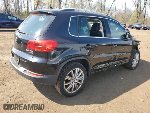 2013 Volkswagen Tiguan SE z VIN WVGBV3AX3DW078813, wystawiony jako Copart lot #54238465 z przebiegiem 119 092 mil mil oraz Szkoda całkowita • Salvage title. Historia ofert i sprzedaży dostępna na DreamBid. Obrazek 3.