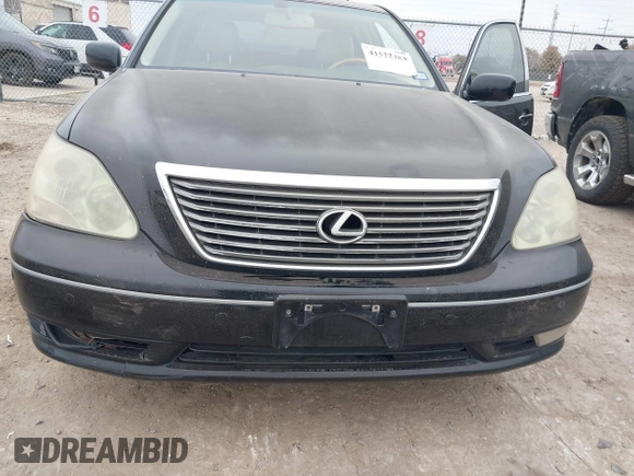 2005 Lexus LS 430 z VIN JTHBN36F155016238, wystawiony jako IAAI lot #41522383 z przebiegiem 180 659 mil mil oraz . Historia ofert i sprzedaży dostępna na DreamBid. Obrazek 6.