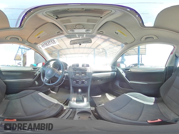 2012 Volkswagen Golf TDI w/Sunroof & Nav with VIN WVWBM7AJ4CW075072, listed as a Copart auction lot 53753015 with 157,045 mi miles and Salvage title. Bid and sale history available at DreamBid. Image 14.