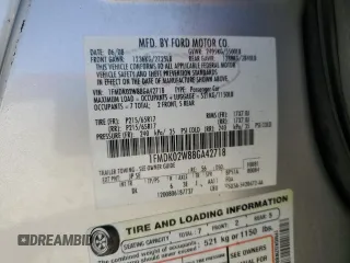 2008 Ford Taurus X SEL с VIN 1FMDK02W88GA42718, выставлен на аукционе Copart как лот 75595564 с пробегом 154 846 миль миль и Списание • Salvage title. История ставок и продаж доступна на DreamBid. Изображение 15.