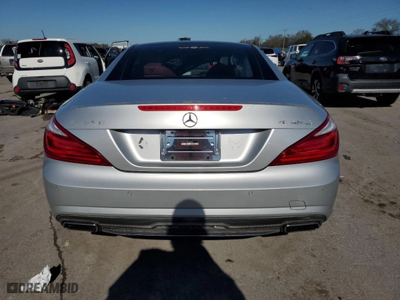 2013 Mercedes-Benz SL-Class SL 550 with VIN WDDJK7DA4DF006418, listed as a Copart auction lot 79672614 with 63,122 mi miles and Clean Title. Bid and sale history available at carsss.com. Image 6.