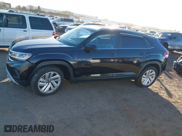 2021 Volkswagen Atlas SE with VIN 1V2WE2CA2MC221789, listed as a IAAI auction lot 41308009 with 53,627 mi miles and . Bid and sale history available at DreamBid. Image 14.