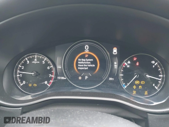 2024 Mazda CX-30 S Preferred with VIN 3MVDMBCM2RM618042, listed as a IAAI auction lot 41929064 with 15,106 mi miles and . Bid and sale history available at DreamBid. Image 7.